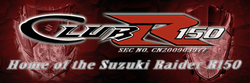 CLUB  R150 | Home of the Suzuki Raider 150